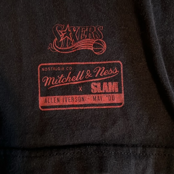 Vintage Style Allen Iverson 90s Basketball Tee - Picture 2 of 5